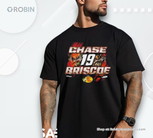 Chase Briscoe Joe Gibbs Racing Team Collection Bass Pro Shops Camo Shirt