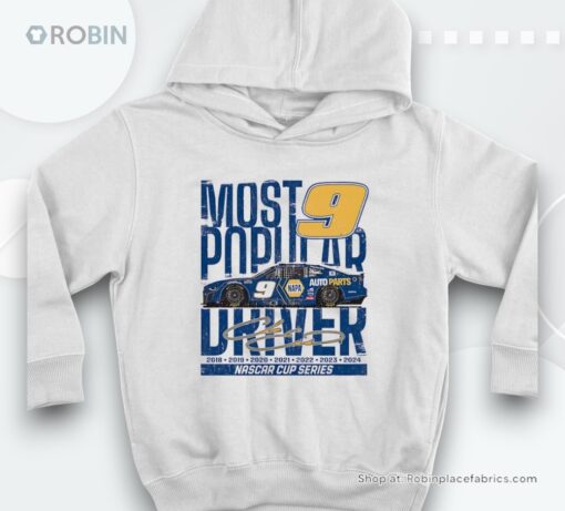 Chase Elliott Most Popular Driver Nascar Cup Series Shirt