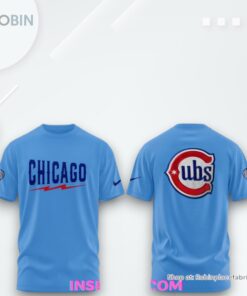 Chicago Cubs Blue Alternate Uniform 2025 T Shirt
