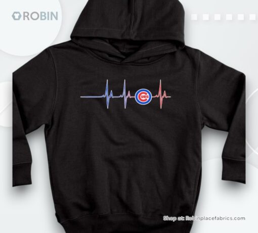 Chicago Cubs Heartbeashirt