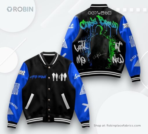 Chris Brown 2025 Limited Edition Varsity Jacket