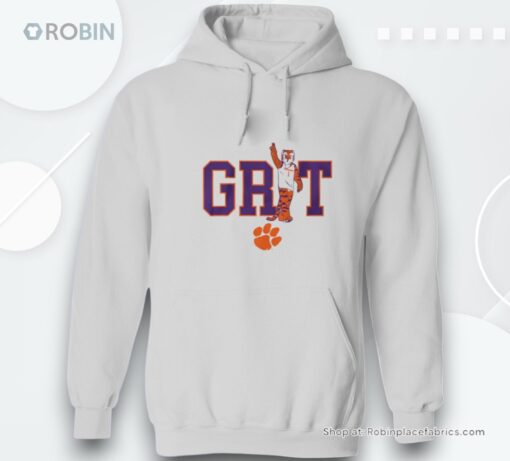 Clemson Tigers Basketball Grit Mascoshirt