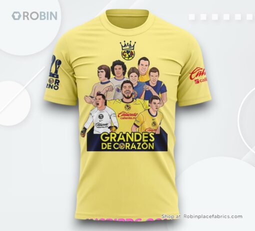 Club América Liga MX Champions 2024 T Shirt