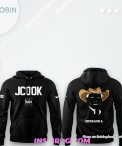 Coach John Cook Nebraska Volleyball 2025 Black Hoodie