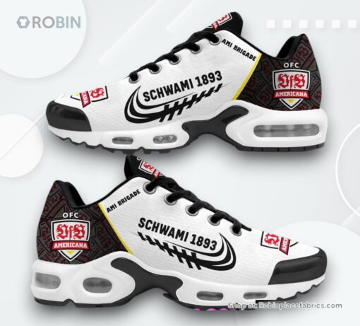 Custom VfB Stuttgart Fan Sneakers Schwami 1893 Limited Air Max shoes