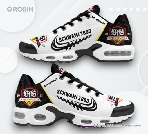 Custom VfB Stuttgart Fan Sneakers Schwami 1893 Special Air Max shoes