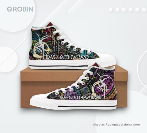 Dave Matthews Band Limited Edition Converse Canvas Shoes