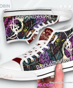 Dave Matthews Band Limited Edition Converse Canvas Shoes