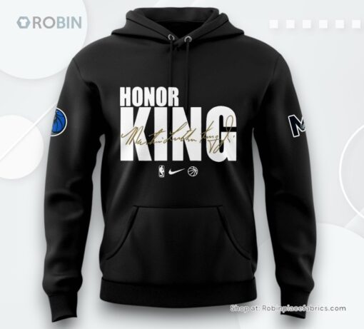 Dallas Mavericks Martin Luther King 2025 Hoodie