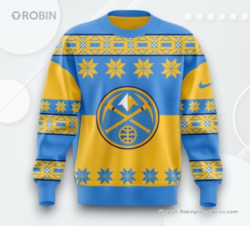Denver Nuggets Nikola Jokic Happy Holiday Special Sweatshirt, Sweater