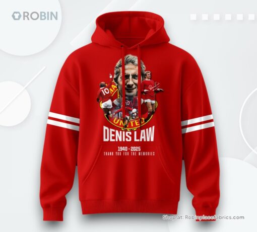 Denis Law The King Manchester United Special Hoodie
