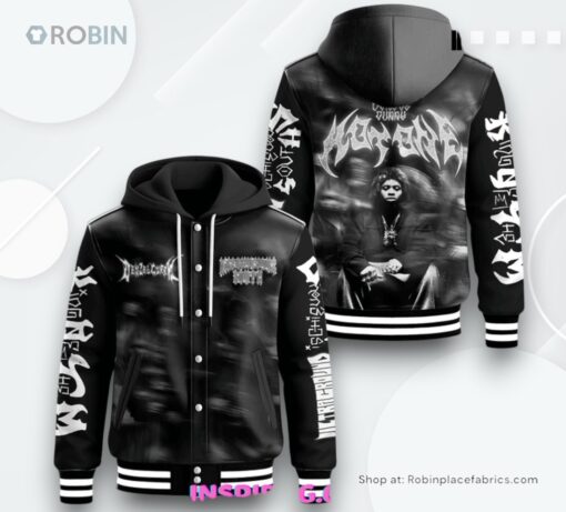 Denzel Curry Limited Edition Hooded Varsity Jacket