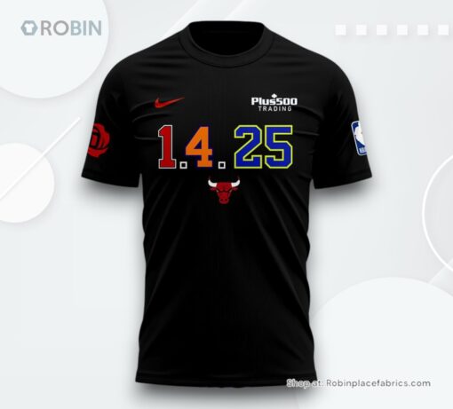 Derrick Rose 1.4.25 Chicago Bulls T Shirt