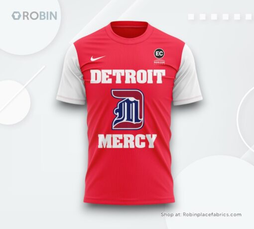 Detroit Titans Mercy Men’s Basketball Our City Uniform Shirt