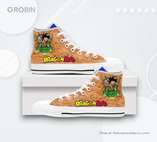Dragon Ball Limited Edition High Top Canvas Shoes