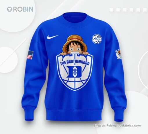Duke Blue Devils Men’s Basketball x One Piece Special Sweatshirt, Sweater