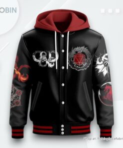 Dungeon & Dragons Special Edition Hooded Varsity Jacket