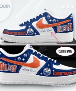 Edmonton Oilers Special Edition Nike Air Force 1 Sneaker