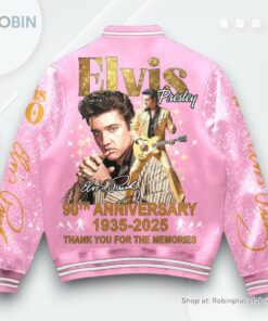 Elvis Presley 90th Anniversary Special Edition Varsity Jacket Elvis Presley 90th Anniversary Special Edition Varsity Jacket