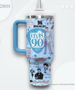 Elvis Presley 90th Birthday Celebration Stanley Tumbler Cup