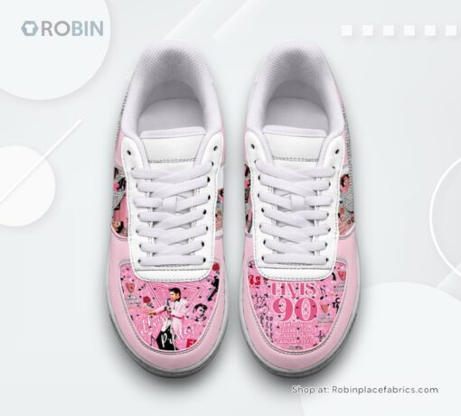 Elvis Presley King of Rock 90th Anniversary Nike Air Force 1 Sneaker