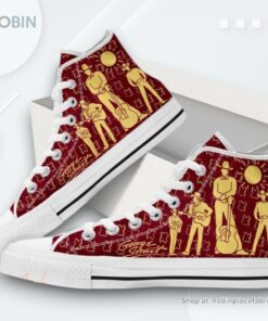 George Strait Limited Edition Converse Hightop Canvas Shoes