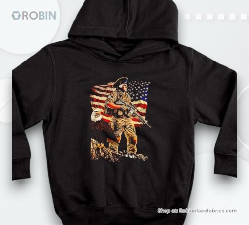 George Washington Presidential Soldiers American Flag Shirt