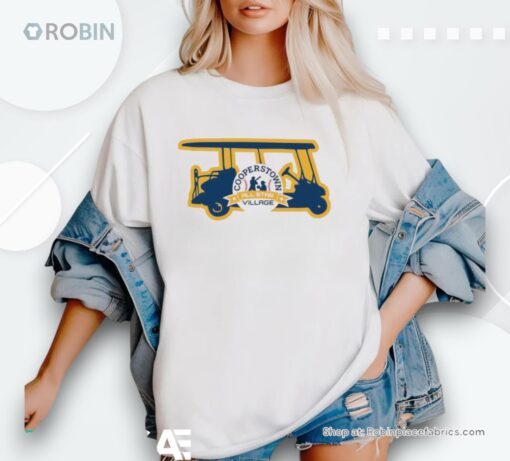 Golf Cart 2025 Cooperstown All Star Shirt