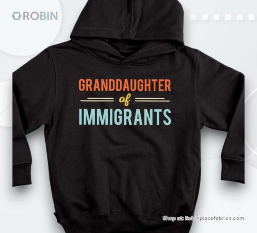 Granddaughter Of Immigrants Shirt