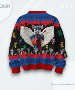 Grateful Dead Skeleton Wings Ugly Sweater