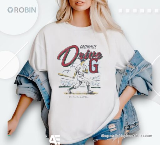 Greenville Drive Your Home Team For 20 Years Vintage Shirt