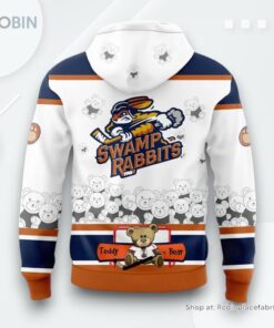 Greenville Swamp Rabbits Teddy Bear Toss Special Hoodie