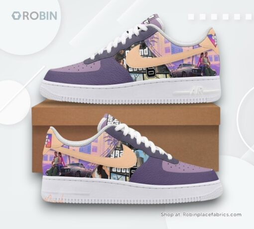GTA 6 Special Edition Nike Air Force 1 Sneaker