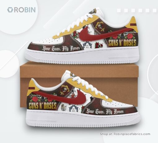 Guns N’ Roses Limited Edition Nike Air Force 1 Sneaker