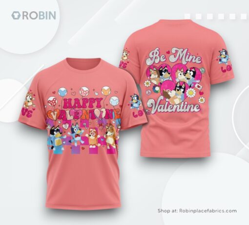 Happy Valentine Bluey Special Edition Shirt