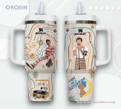 Harry Styles Livin In A Daydream Stanley Tumbler Cup