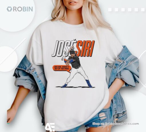 Hey Jose Siri Knock It Out Of The Park Shirt