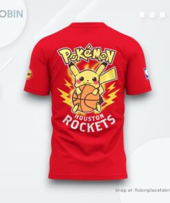 Houston Rockets x Pokémon Night 2025 Shirt Houston Rockets x Pokémon Night 2025 Shirt