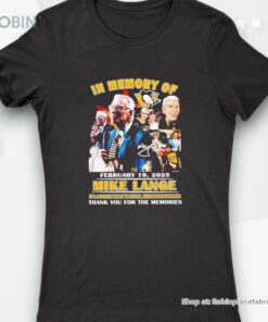 In Memory Of Mike Lange It’s A Hockey Night In Heaven Pittsburgh Penguins Shirt In Memory Of Mike Lange It’s A Hockey Night In Heaven Pittsburgh Penguins Shirt