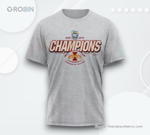 Iowa State Pop Tarts Bowl Champions 2024 T Shirt