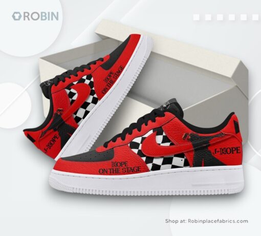 J Hope On The Stage Limited Edition Nike Air Force 1 Sneaker