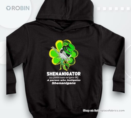 Jack Skellington Shenanigator A Person Who Instigates Shenanigans St Patricks Day Shirt