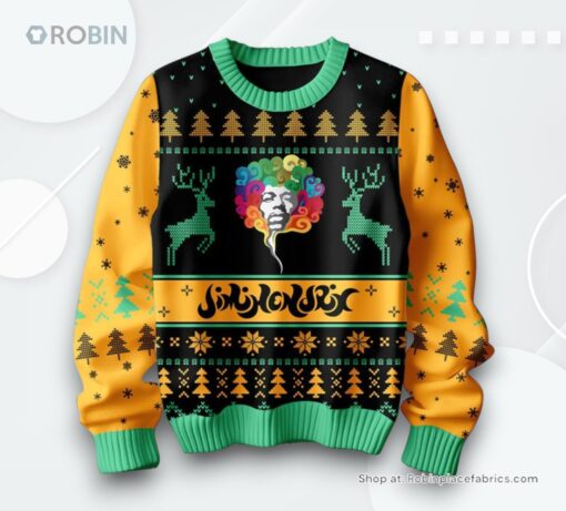 Jimi Hendrix Special Ugly Sweater
