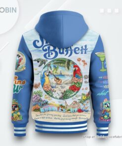 Jimmy Buffett Margaritaville Special Hooded Varsity Jacket