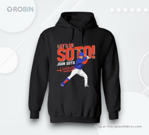 Juan Soto Let’s Go Soto New York Mets Signature Shirt