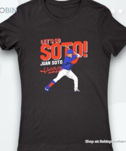 Juan Soto Let’s Go Soto New York Mets Signature Shirt