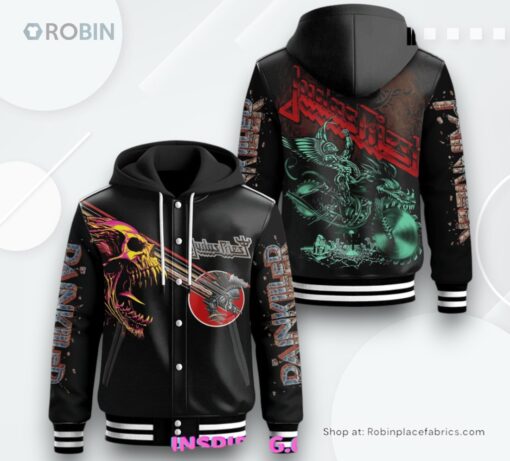 Judas Priest Limited Edition Hooded Varsity Jacket
