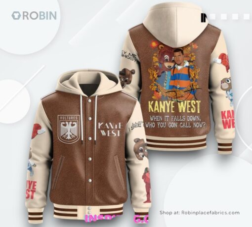 Kanye West Limited Edition Hooded Varsity Jacket
