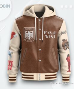 Kanye West Limited Edition Hooded Varsity Jacket