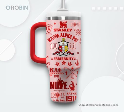 Kappa Alpha Psi Custom Stanley Tumbler 40oz